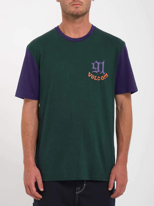 T-shirt Nando Von Arb da uomo verde pino  Volcom