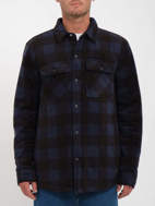 Camicia in flanella Bowered da uomo blue  Volcom