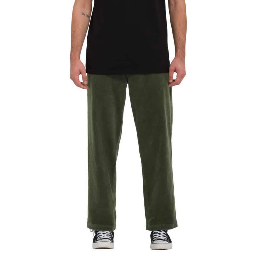 Pantaloni Skate Vitals L Modown Relaxed Pant 5 Pocket verdoni Volcom