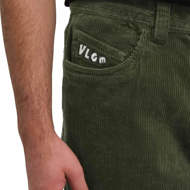 Pantaloni Skate Vitals L Modown Relaxed Pant 5 Pocket verdoni Volcom