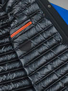 Giacca Winter color mdm da uomo blue scuro RRD