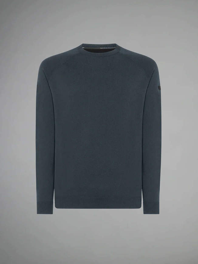 Maglione in cotone  Amos da uomo piombo RRD