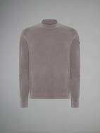 Maglione in velluto Volcano da uomo tortora RRD
