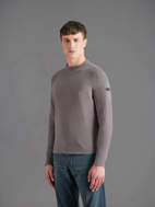 Maglione in velluto Volcano da uomo tortora RRD	