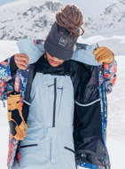 Giacca da snowboard ak Swash Gore-Tex 2L da uomo nebula Burton