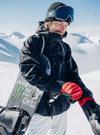 Giacca da snowboard ak Cyclic Gore-Tex 2L da uomo nera Burton