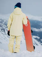 Giacca da snowboard ak Cyclic Gore-Tex 2L da uomo Latticello/Rosa corallina Burton