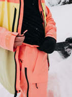 Pantaloni da snowboard ak Swash Gore-Tex 2L da uomo rosa corallo Burton