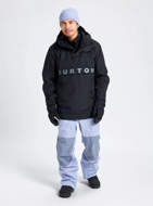 Giacca da snowboard Frostner 2L  Anorak nero da uomo Burton