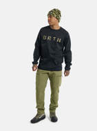 Felpa impermeabile Crown da uomo nera Burton