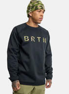 Felpa impermeabile Crown da uomo nera Burton