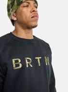 Felpa impermeabile Crown da uomo nera Burton