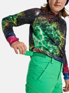 Pantaloni da snowboard cargo Exile 2L da ragazzo verde galassia Burton