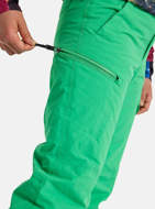 Pantaloni da snowboard cargo Exile 2L da ragazzo verde galassia Burton