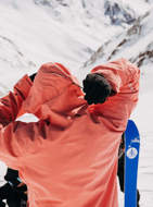 Giacca da snowboard ak Cyclic Gore-Tex 2L da uomo rosa barriera corallina  Burton