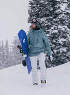 Giacca da snowboard Jet Ridge da donna azzurra Burton