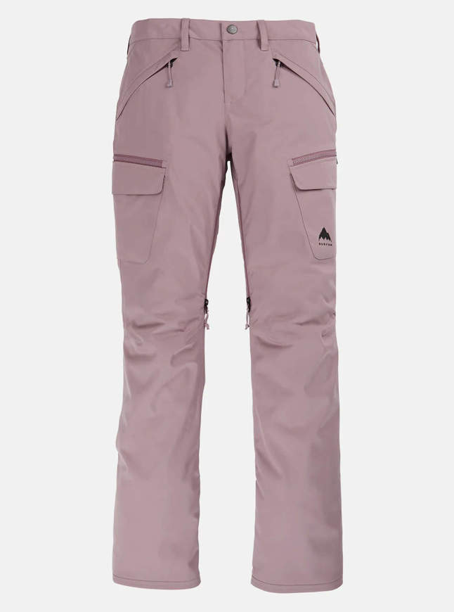 Pantaloni da snowboard elasticizzati Gloria 2L da donna lilla Burton