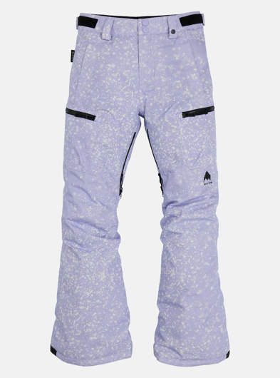 Pantaloni da snowboard cargo Elite 2L da ragazza lilla Burton