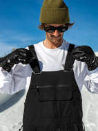 Picture of Salopette da Snowboard Roan Overall da uomo Nera Volcom