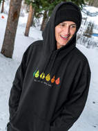 Picture of Felpa Con Cappuccio Melancon Hoodie Snowboard Nera Da Uomo Volcom