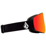 Picture of Odyssey Matte Black/ Red Chrome Maschera da Snowboard Volcom