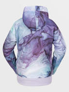 Picture of Felpa Con Cappucio Snowboard Riding Hydro Hoodie Glacier Ink da Donna Volcom