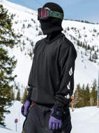 Picture of Felpa Tecnica Snowboard Core Hydro Crew Nera Volcom