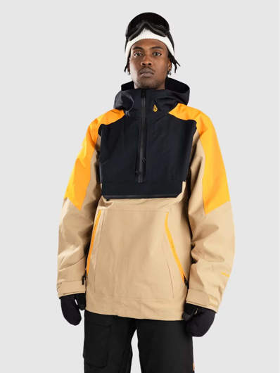 Picture of Brighton Anorak Pullover Gold Volcom 