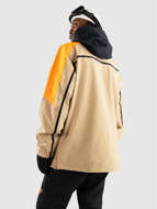 Picture of Giacca Anorak da Snowboard Brighton Giallo Oro da Uomo Volcom