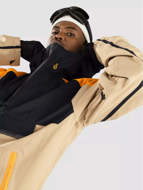 Picture of Giacca Anorak da Snowboard Brighton Giallo Oro da Uomo Volcom