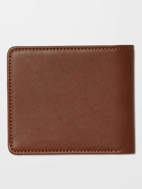 Picture of Volcom Leather Wallet SLIM STONE Brown