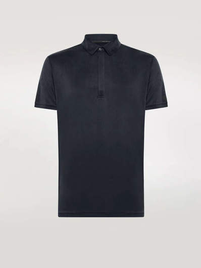Picture of Cupro Polo Blue Black RRD 