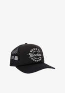 Picture of Amped Circle Trucker Hat Black Deus 