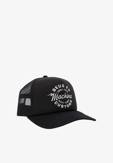 Immagine di Cappello Amped Circle Trucker Nero Deus