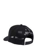 Picture of Amped Circle Trucker Hat Black Deus 