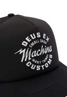 Picture of Amped Circle Trucker Hat Black Deus 