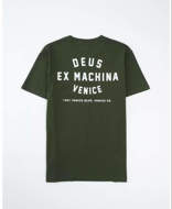 Picture of T-Shirt Venice Skull Forest Green Deus 