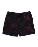 Picture of Pantaloncino da Surf Old House Rosso Deus