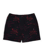 Picture of Pantaloncino da Surf Old House Rosso Deus