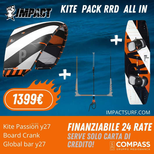 Immagine di RRD KITE Y27 PACK  ALL IN kite + board + bar