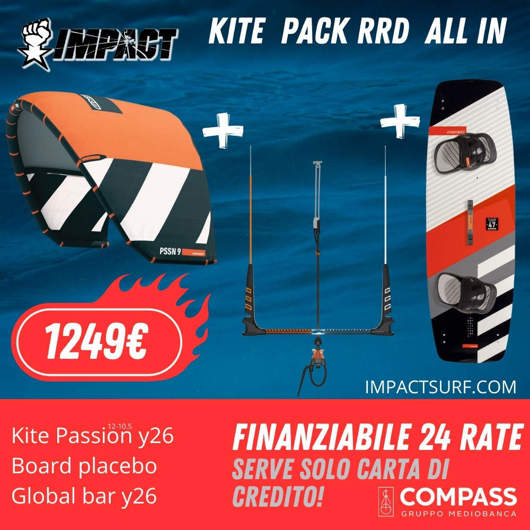 Picture of RRD KITE Y26 PACK  ALL IN kite + board + bar