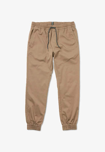 Immagine di Pantaloni Frickin Slim Jogger Khaki Volcom