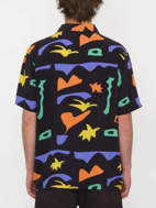 Picture of Fa Arthur Longo Shirt Black Volcom