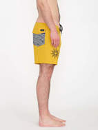 Picture of Boardshort About Time Liberators 17 Yellow Volcom 