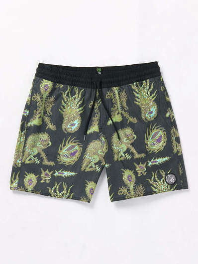 Picture of Fa Tetsunori Trunk 17 Boardshort Black Volcom 