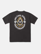 Picture of T-Shirt Skate Vitals Fast N Loose Grigio Scuro Volcom