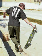 Picture of T-Shirt Skate Vitals Grant Taylor 2 Grigio Scuro Volcom