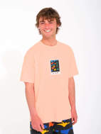 Picture of T-Shirt Fa Arthur Longo 3 Lse Salmon Volcom 