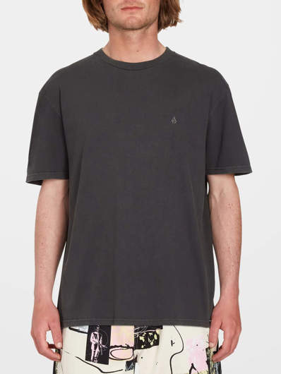 Picture of T-shirt Solid Stone Emb Black Volcom 