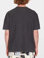 Picture of T-shirt Solid Stone Emb Black Volcom 